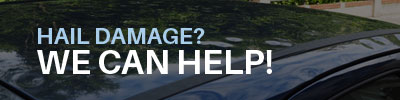 Hail Damage Banner | European Auto Care